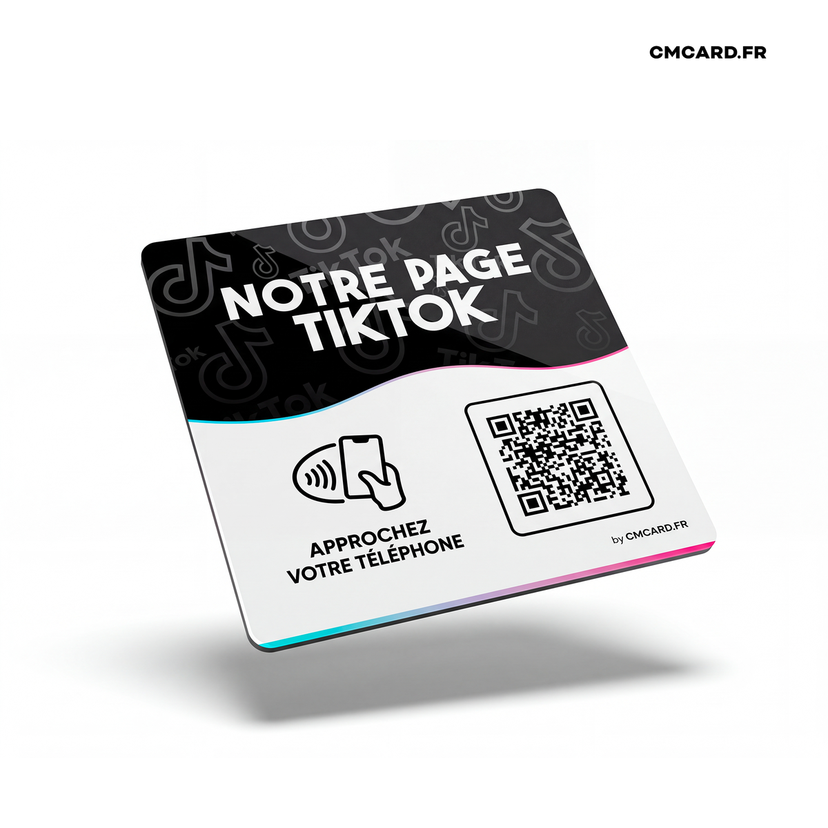 Plaque TikTok NFC